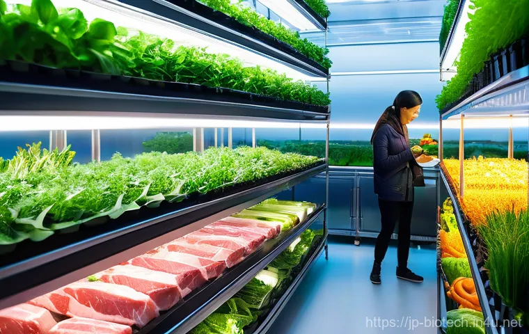 스마트 바이오 기술 - **Sustainable Manufacturing with Smart Cells**
    A clean, high-tech manufacturing facility where a...