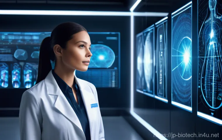 생물학적 제제 - **Prompt:** A dynamic, split-screen or dual-perspective image visually contrasting traditional medic...