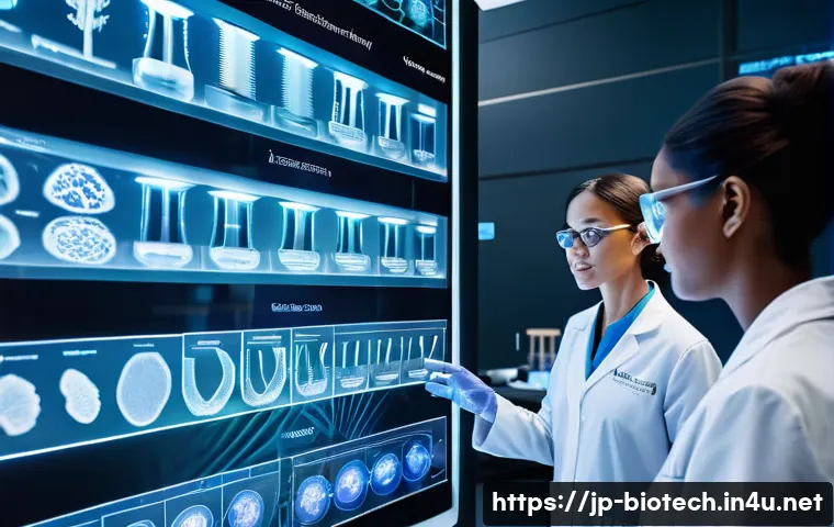 바이오 제약 회사 투자 - **Prompt:** A state-of-the-art biopharmaceutical research laboratory with a diverse team of male and...